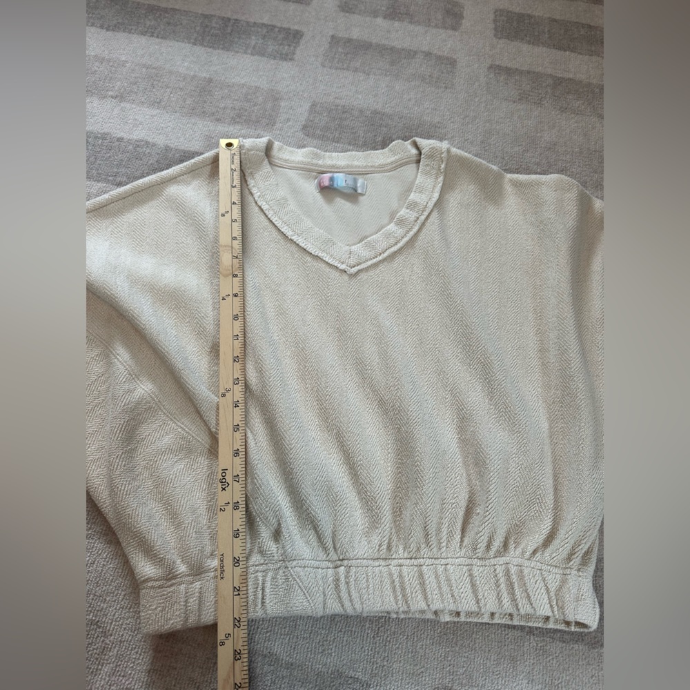 Free People Beach Brb Solid Pullover Harvest Moon… - image 8